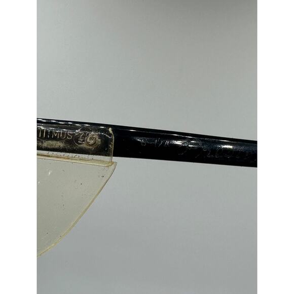 Titmus Z87 Smoke Horn Rim Vtg Safety Glasses Industrial Rockabilly Frames Only - Picture 8 of 16